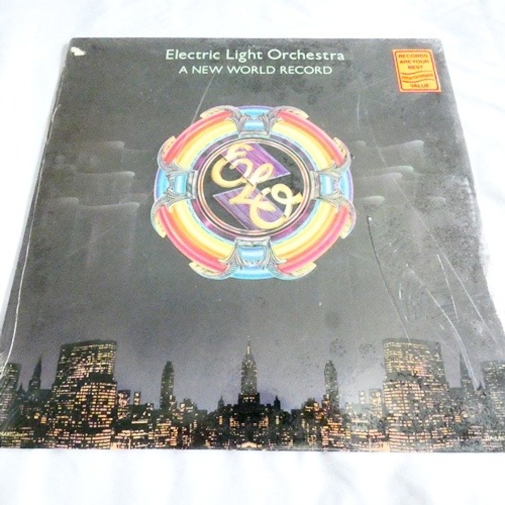 NEW SEALED ELECTRIC LIGHT ORCHESTRA "A NEW WORLD RECORD" 1976 JET RECORDS VINYL